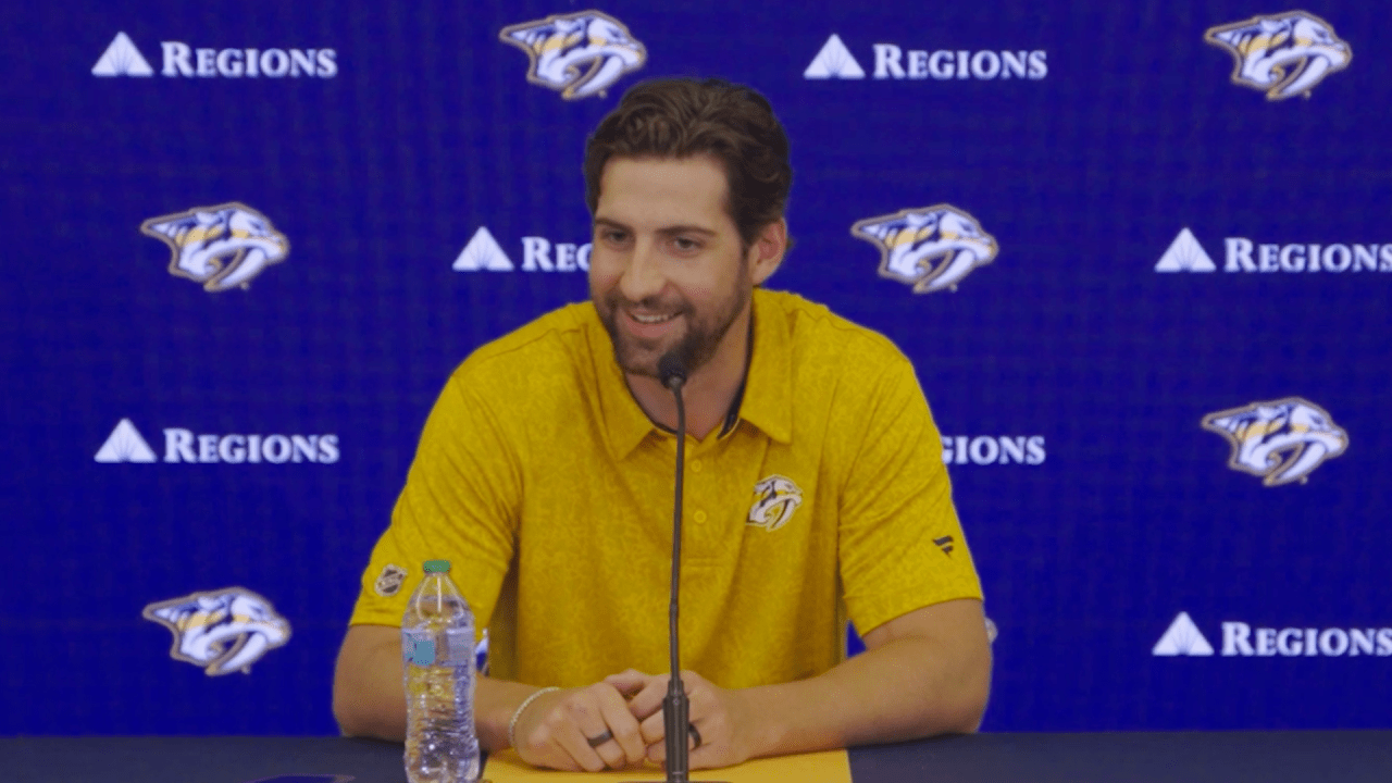 Hague Ready for Increased Role, Excited to Help Preds Bounce Back