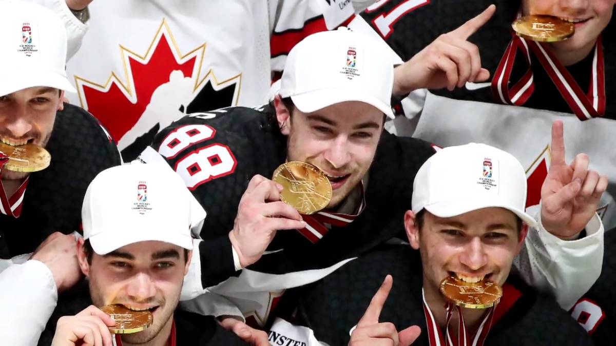 Click to play video: 'Andrew Mangiapane wins MVP at the 2021 IIHF World Hockey Championship'