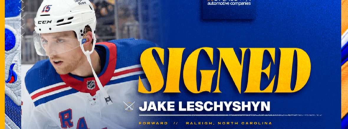 SABRES SIGN LESCHYSHYN TO TWO-WAY DEAL