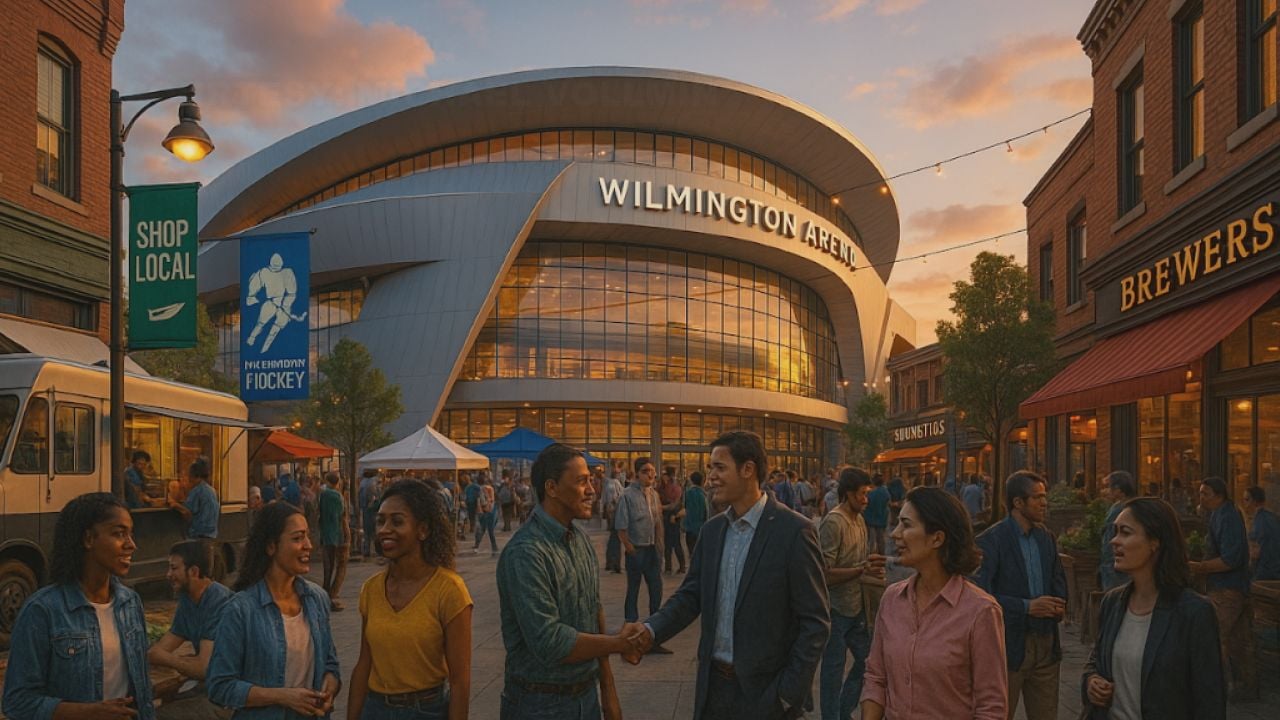 Wilmington native leads push for new multi-use venue to attract professional hockey team