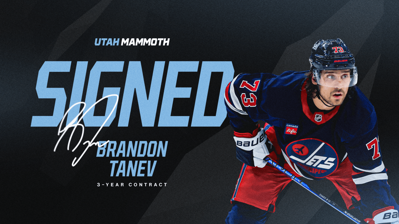 Utah Signs Forward Brandon Tanev to Three-Year Contract