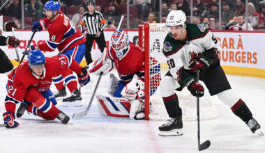 Arizona Coyotes v Montreal Canadiens