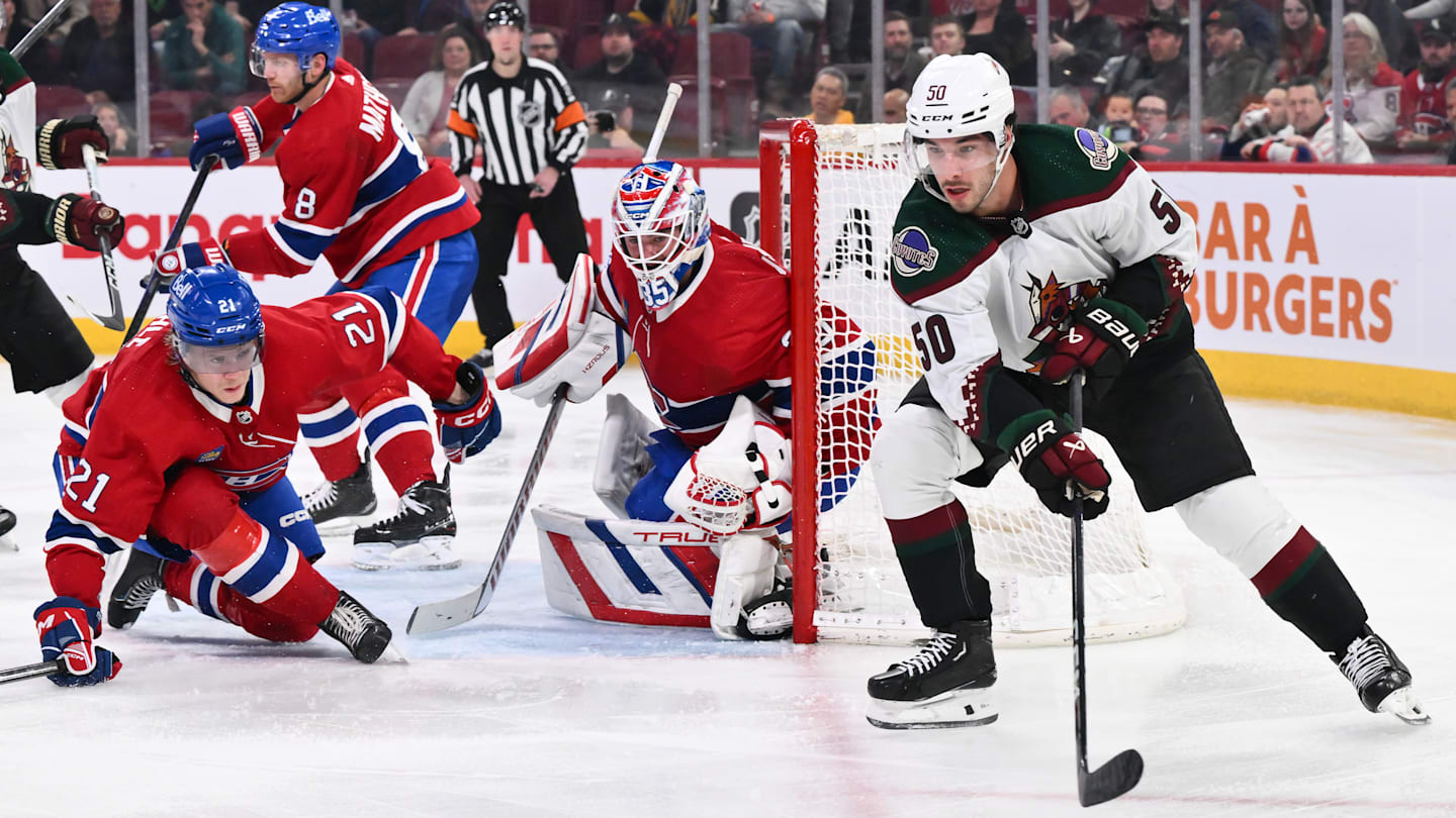 Arizona Coyotes v Montreal Canadiens