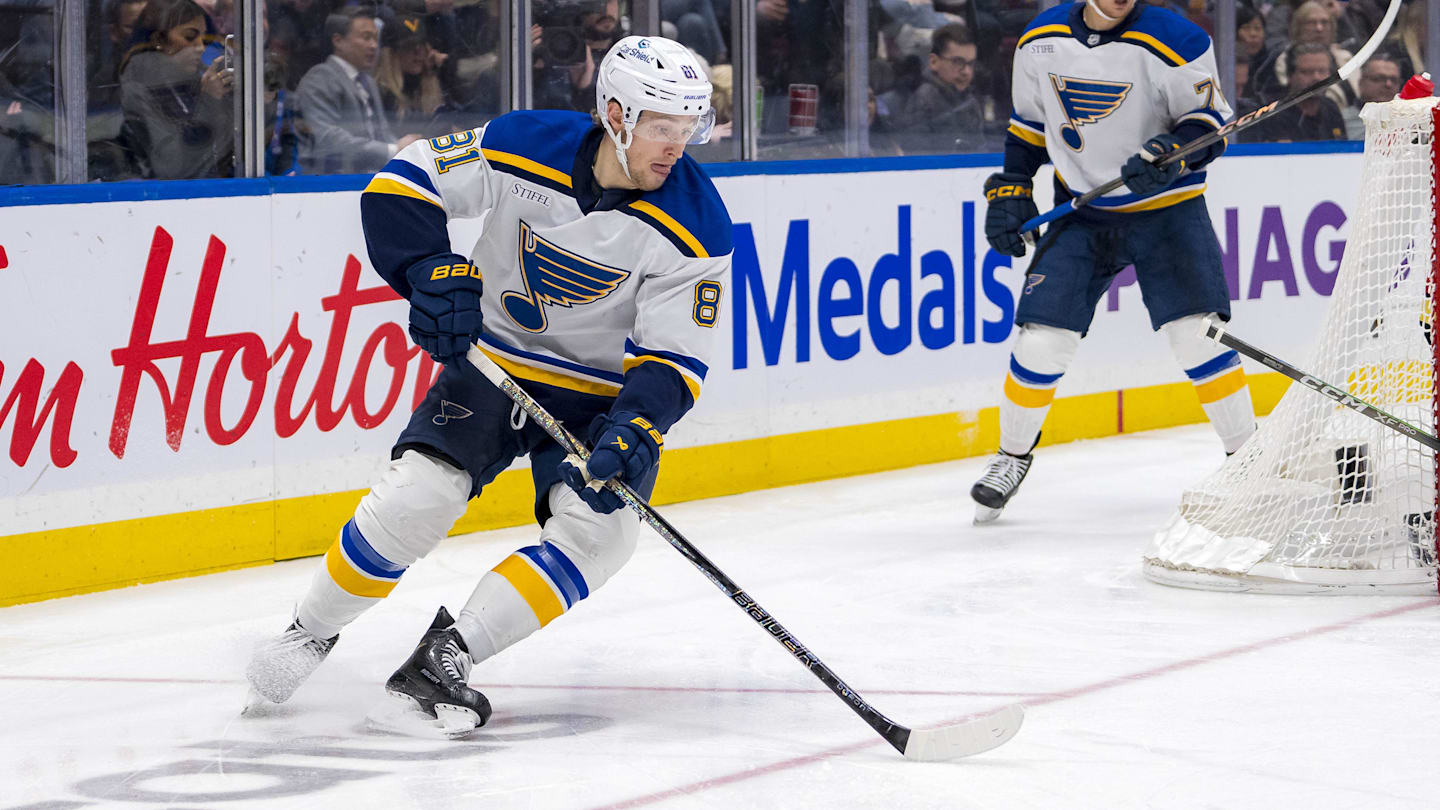 St. Louis Blues Newcomer Enjoying Breakout Season