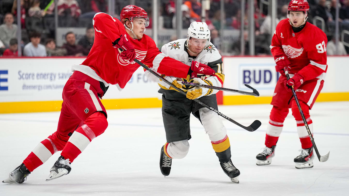 Vegas Golden Knights v Detroit Red Wings