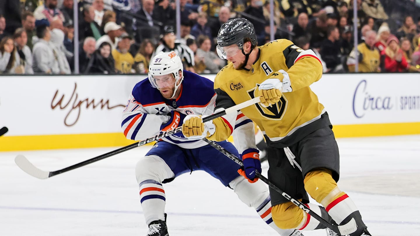 Edmonton Oilers v Vegas Golden Knights