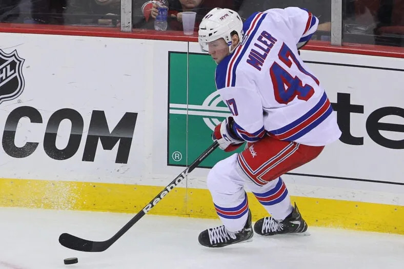 NHL: New York Rangers at New Jersey Devils