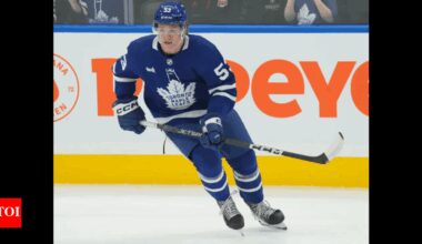 Toronto Maple Leafs prospect Easton Cowan aims to secure NHL roster spot following Mitch Marner trade | NHL News