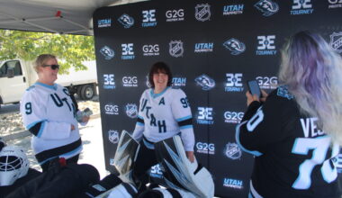 PHOTOS: Utah Mammoth Week fan fest and clinics reach Ogden | News, Sports, Jobs