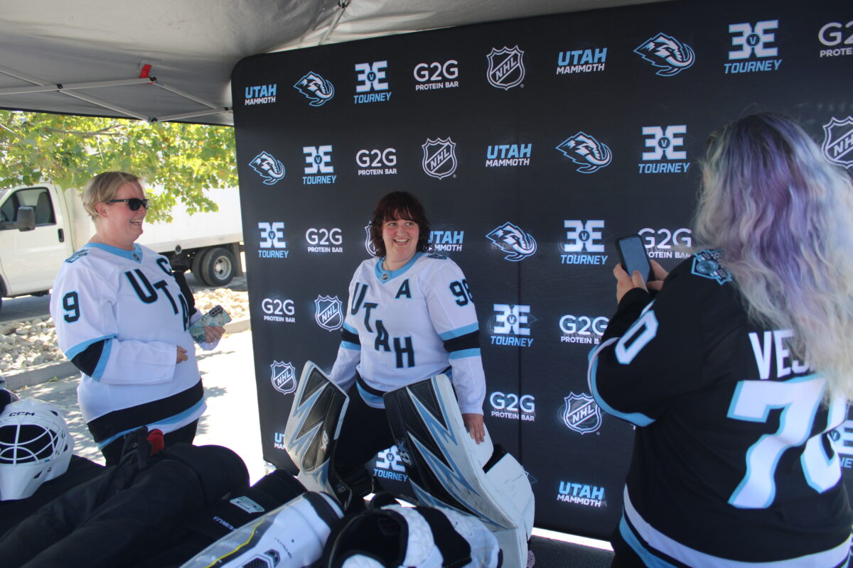 PHOTOS: Utah Mammoth Week fan fest and clinics reach Ogden | News, Sports, Jobs