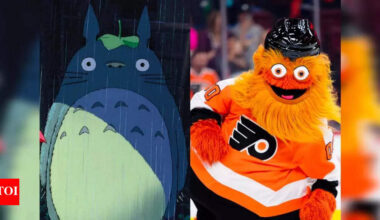 Ghibli creatures as NHL mascots: What if Totoro replaced Gritty as the Philadelphia Flyers' mascot? | NHL News