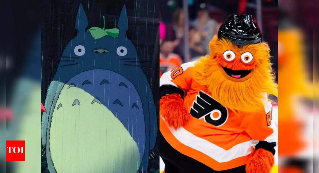 Ghibli creatures as NHL mascots: What if Totoro replaced Gritty as the Philadelphia Flyers' mascot? | NHL News