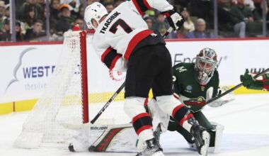 Josh Norris scores late power-play goal in the Senators' 3-1 victory over the Wild