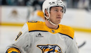 Predators D-man Spencer Stastney Reveals He Nearly Retired Last Year