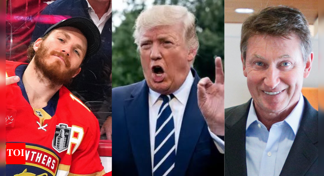 Matthew Tkachuk and Wayne Gretzky team up with Donald Trump to revive iconic Presidential Fitness Test for youth | NHL News