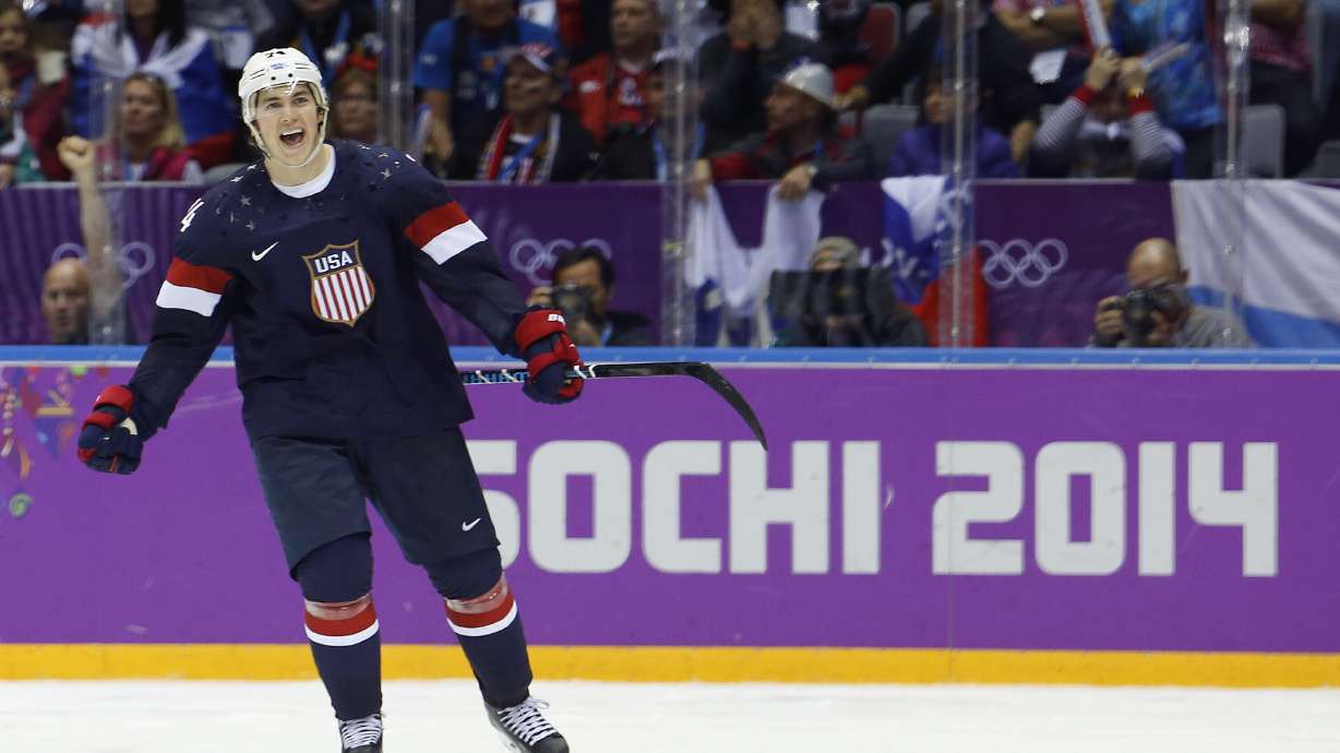 T.J. Oshie, US Olympic star in Sochi and Capitals Stanley Cup champion, announces he's retiring