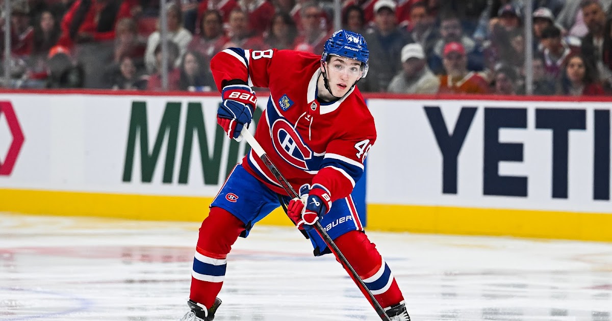 Canadiens Rumors: Projected Numbers For Lane Hutson's Next Contract