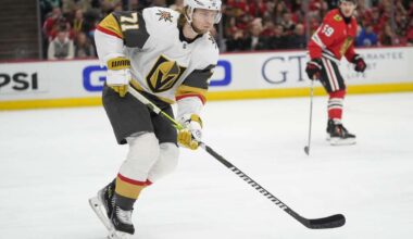 Golden Knights center William Karlsson is week to week with lower-body injury