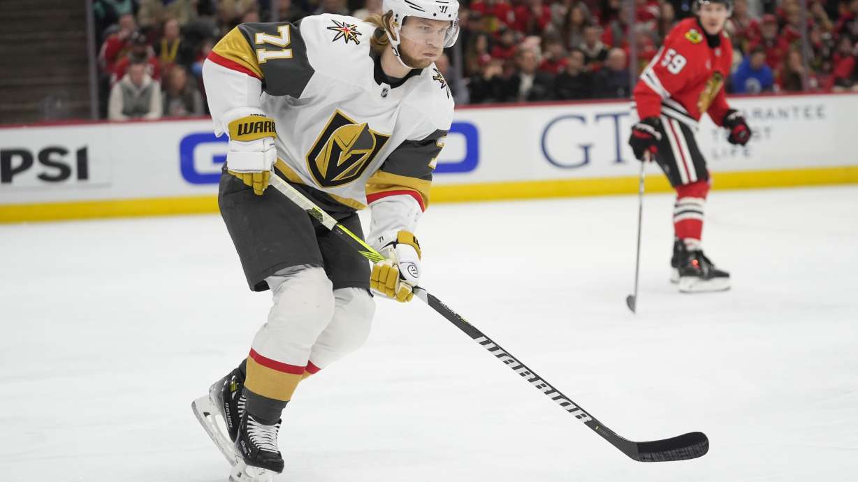 Golden Knights center William Karlsson is week to week with lower-body injury