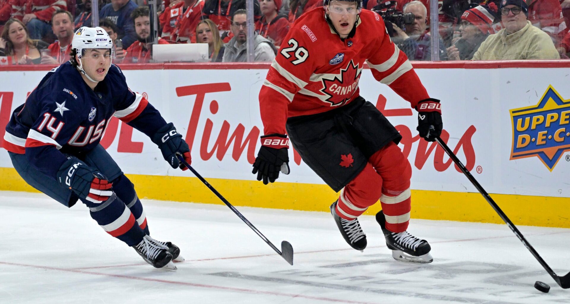 Team USA Trying to Ride Brock Faber to 4 Nations Title