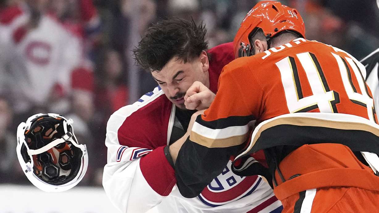 Alex Killorn leads the Anaheim Ducks' rally for a 3-2 win over the slumping Montreal Canadiens