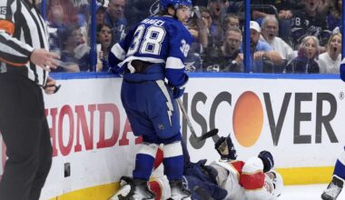 Panthers waiting to see if Barkov will be available for Game 3 against Lightning on Saturday