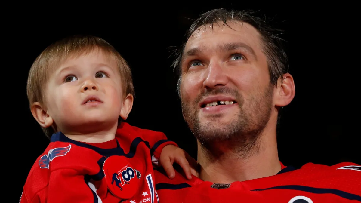 Alex Ovechkin Shares Heartwarming Moment With His Son, Fans Can't Get Enough