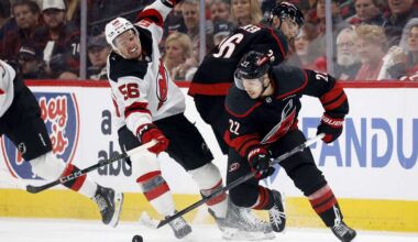 Aho's blast pushes Hurricanes past Devils 5-4 in double OT to advance in Stanley Cup Playoffs
