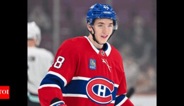 Montreal Canadiens in positive contract discussions with promising young NHL defenseman Lane Hutson | NHL News