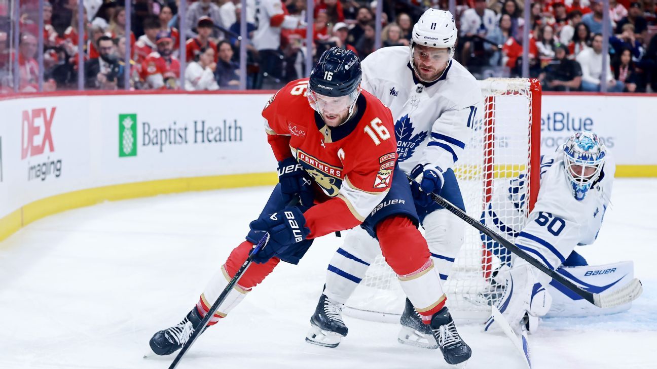 Maple Leafs' Max Domi fined for hit to Panthers' Aleksander Barkov