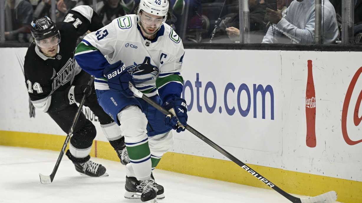 Canucks get star defenseman Quinn Hughes back just in time to beat Kings