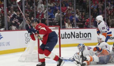 Carter Verhaeghe has 4th career trick in Panthers' 6-3 victory over the Islanders