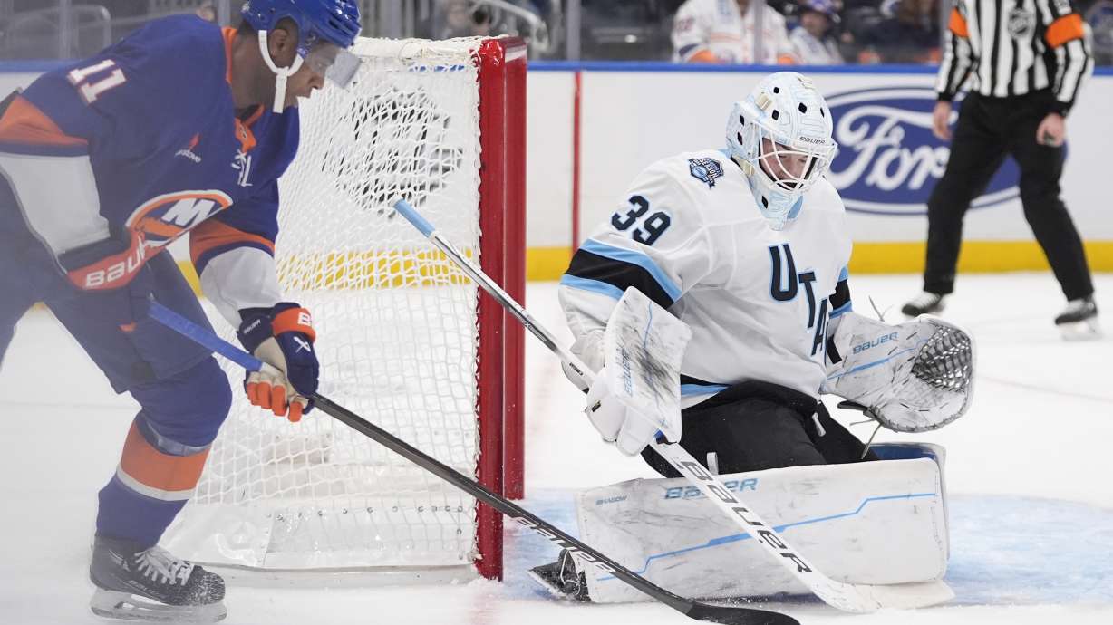 'Boring' Connor Ingram makes superman-like save in Utah HC win