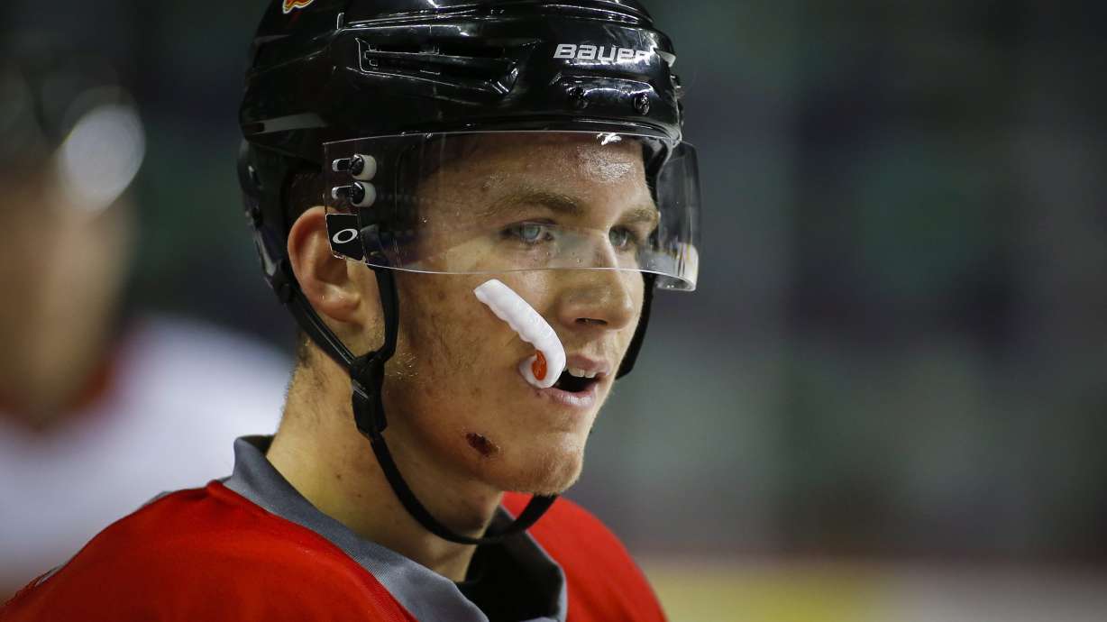 Tkachuk skates with Panthers, as playoff opener at Lightning looms closer