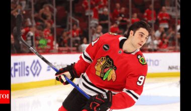 Chicago Blackhawks make long-term commitment to Frank Nazar with $46.13M contract | NHL News