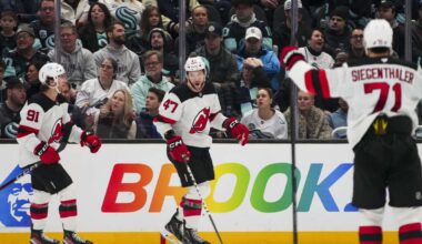 Palat scores early in 3rd period as Devils beat Kraken 3-2 to snap 4-game losing streak