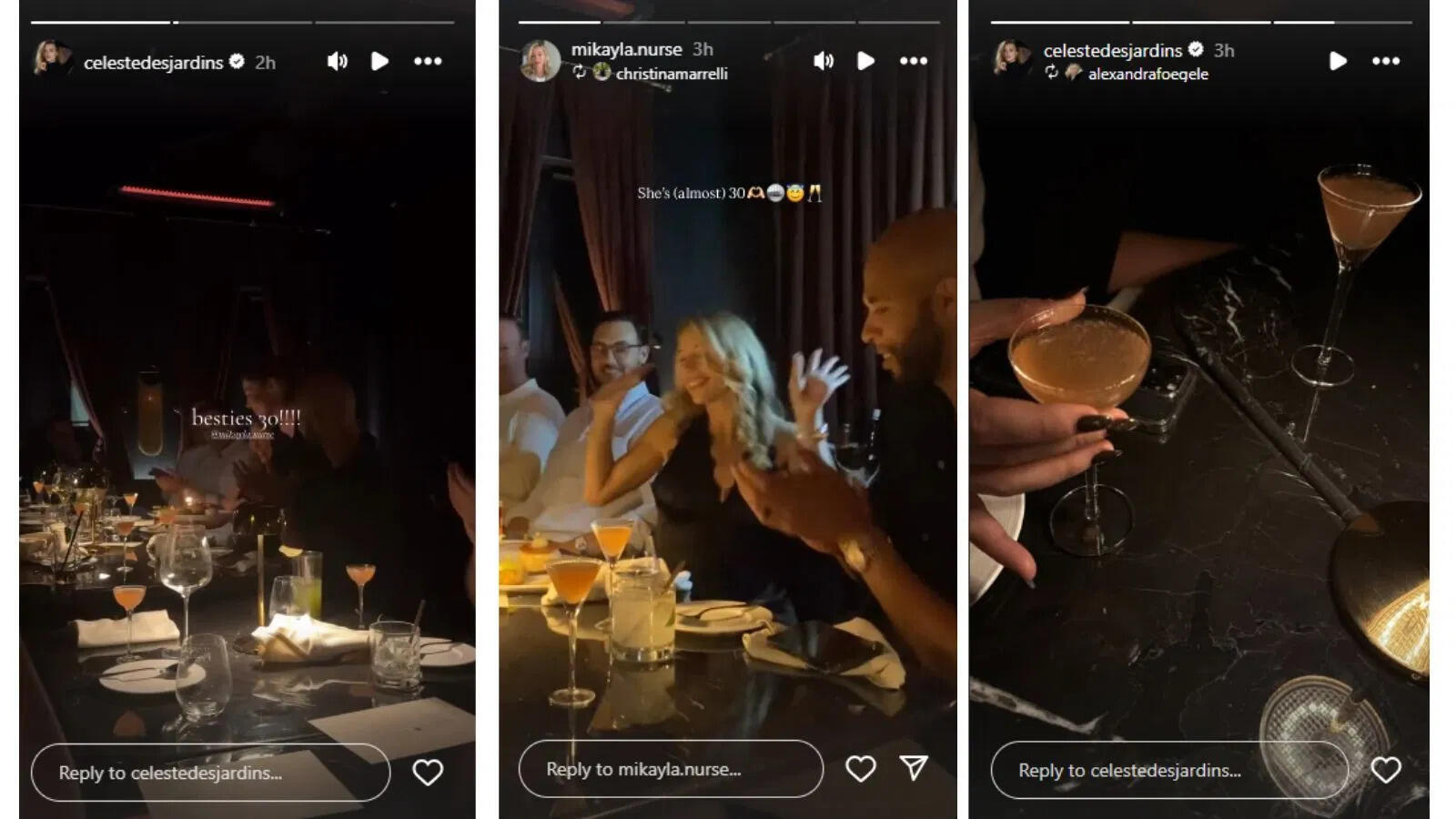 NHL-NHL star Leon Draisaitl’s wife, Celeste, joins Mikayla Nurse’s 30th birthday celebration