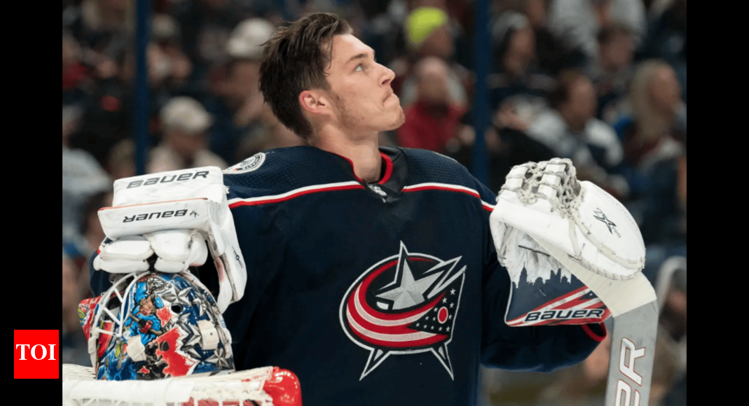 Columbus Blue Jackets goalie Elvis Merzlikins gets tattoo in memory of late teammate Johnny Gaudreau | NHL News