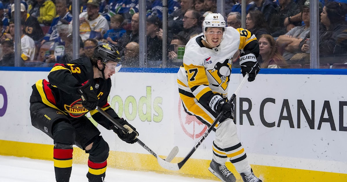 Proposed Trade Sends Penguins' Rakell to Vancouver Canucks
