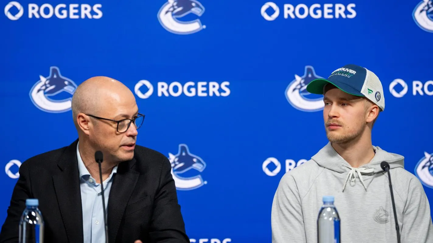 Vancouver Canucks GM Patrik Allvin Backs Elias Pettersson's Latest Promise to the Fan Base