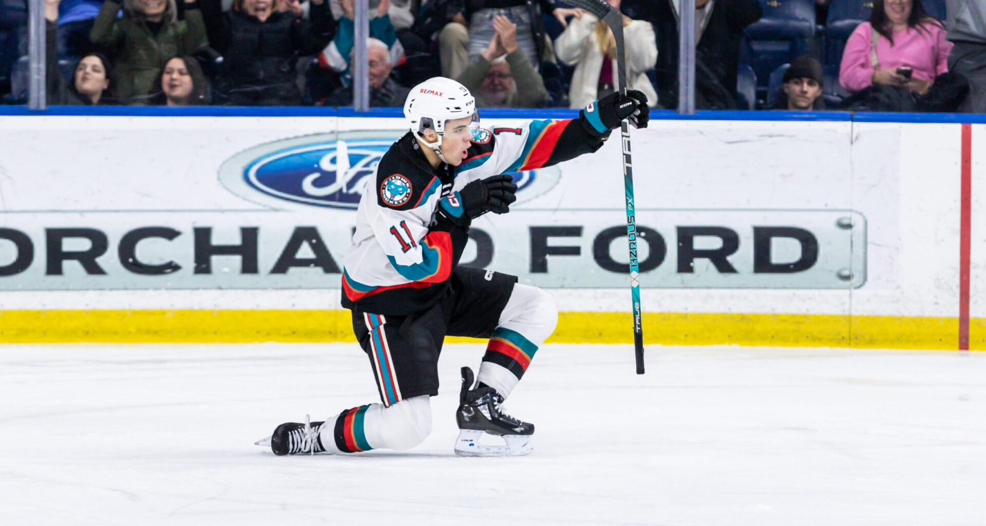 Tij Iginla returned to Kelowna Rockets from Utah Hockey Club