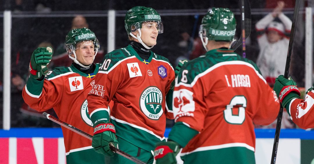 Frölunda topple Lausanne to take back-to-back home wins