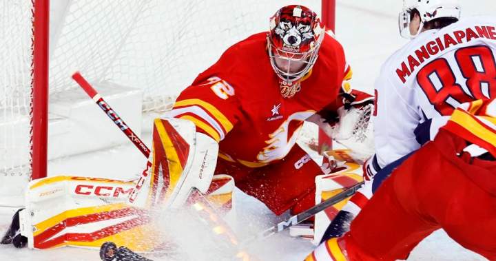 Flames goalie Dustin Wolf named NHL’s rookie of the month for January