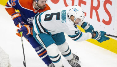 Former Oiler Matt Benning rolling with the punches in Toronto