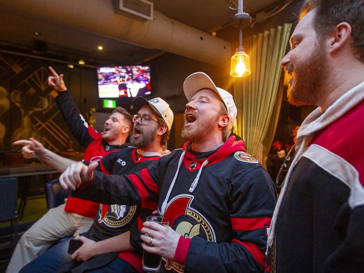 Walking on air to the new Sens arena