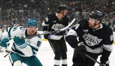 Skate of Thrones | 14 Kings skaters tally points in 8-1 routing of Sharks – Annenberg Media