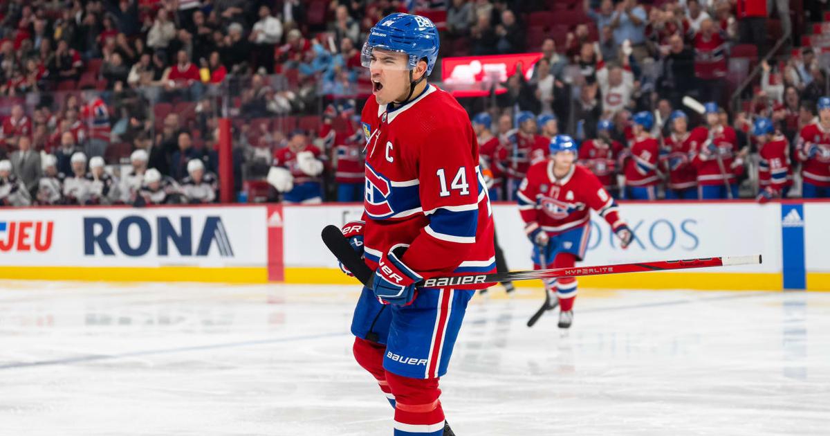 Nick Suzuki fait son entrée dans le top 10 des centres de la LNH