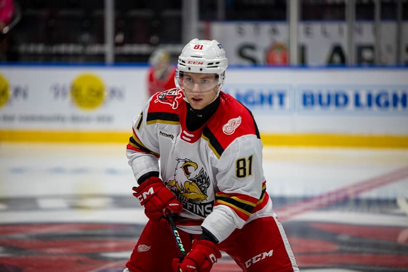 Jakob Rychlovsky, Red Wings prospect