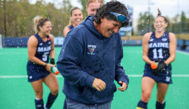 10 countries are represented on this Maine field hockey team