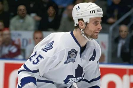 Defenseman Jason Smith as a member of the Toronto Maple Leafs (#25) Defenseman Jason Smith as a member of the Toronto Maple Leafs (#25)